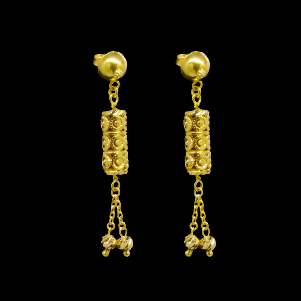 21K Gold Earrings - SW24523